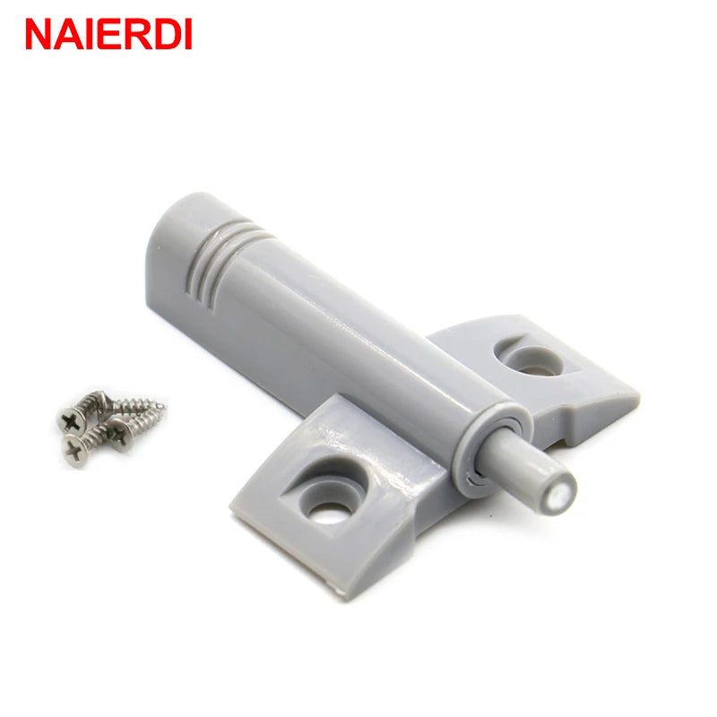 NAIERDI J115B Mild Steel Cabinet Boxes Hasp Lock 74*20 Spring Loaded Latch Catch Toggle Locks For Sliding Door Window Hardware