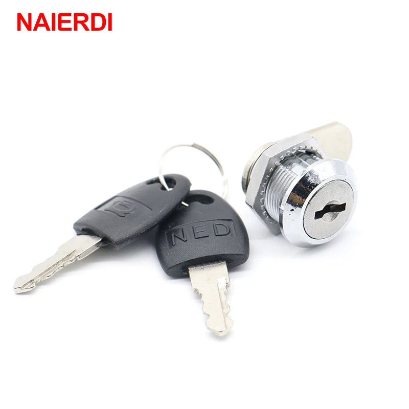 NAIERDI J115B Mild Steel Cabinet Boxes Hasp Lock 74*20 Spring Loaded Latch Catch Toggle Locks For Sliding Door Window Hardware